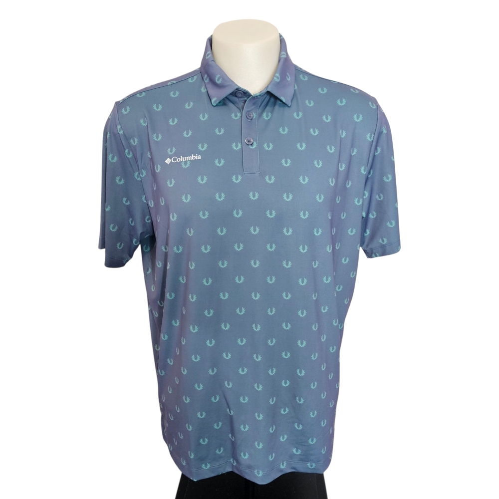 Columbia Golf Omni-Wick Performance Polo Golf Shirt Men's Large